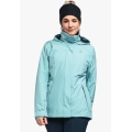 Schöffel Winter Jacket 3in1 Partinello (waterproof and windproof + fleece jacket) light blue Women